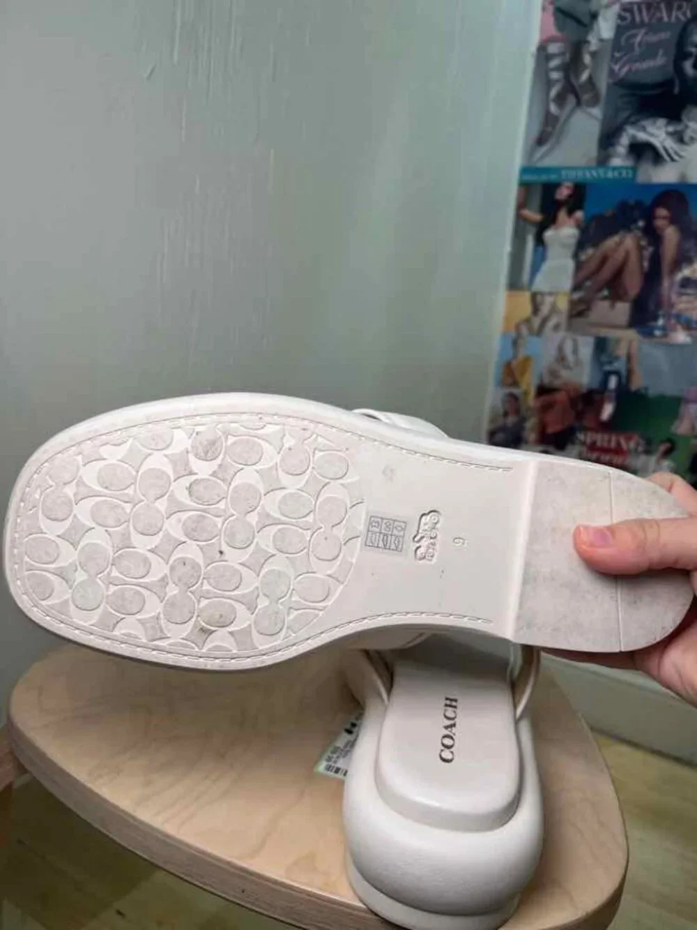 Coach White Size 9 Shoes